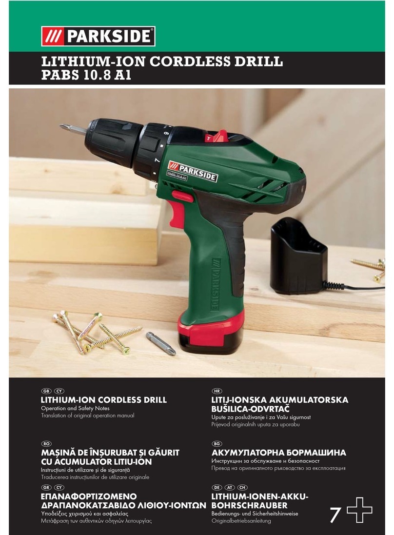 Parkside PABS 10.8 A1 -  7 User manual
