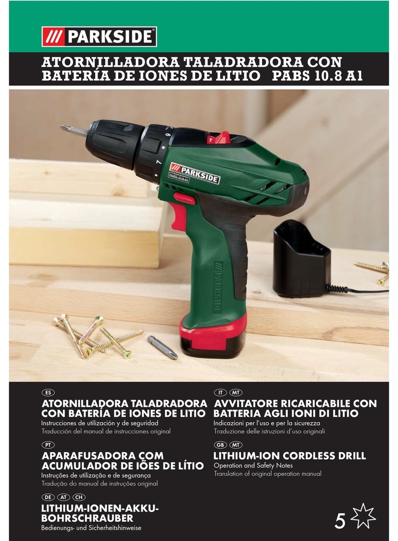Parkside PABS 10.8 A1 -  5 User manual