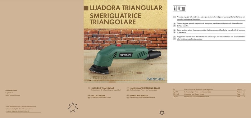 Parkside PDS 260 User manual