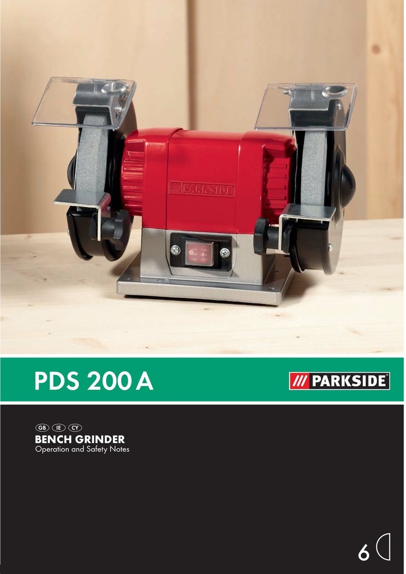 Parkside PDS 200 A Operation and safety notes