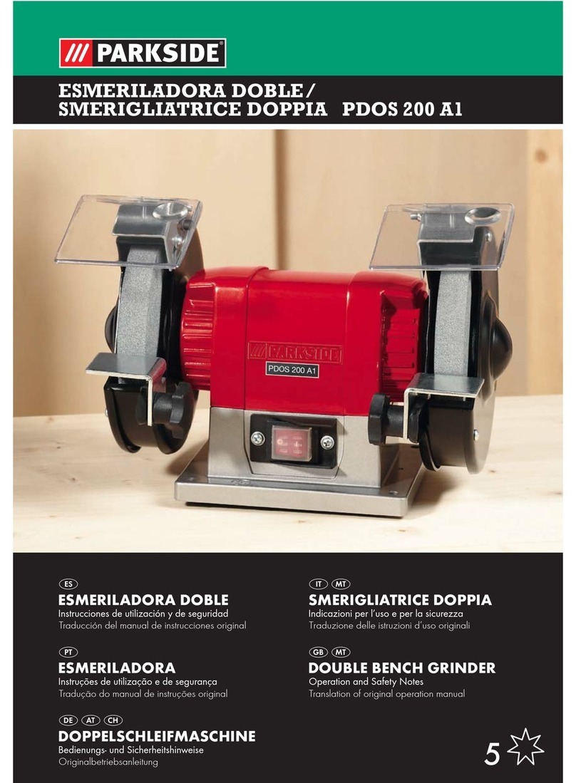 Parkside PDOS 200 A1 -  5 Operation and safety notes