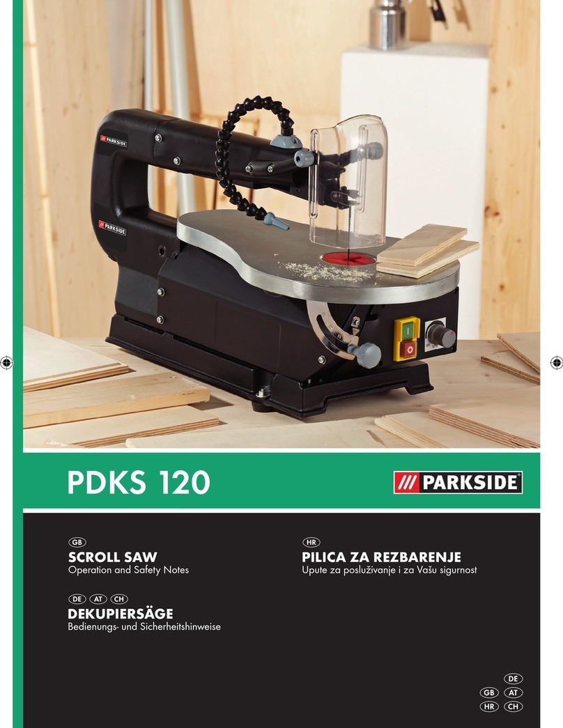 Parkside PDKS 120 -  2 User manual