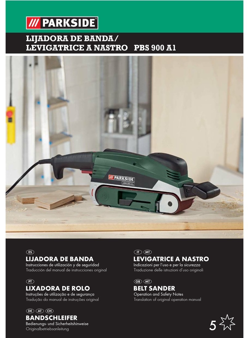 Parkside PBS 900 A1 User manual