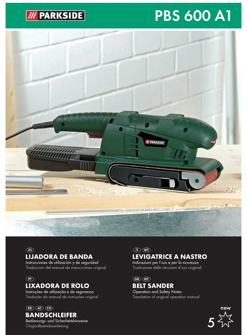 Parkside PBS 600 A1 User manual