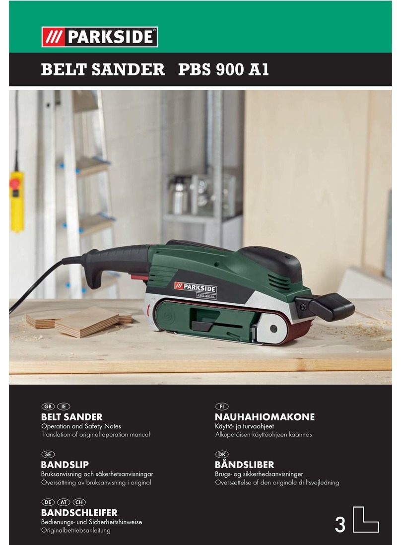 Parkside PBS 900 A1 User manual