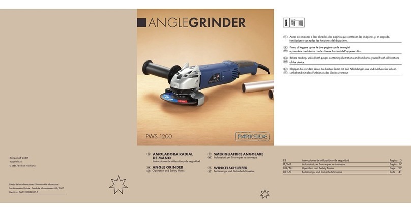 Parkside PWS 1200 -  2 User manual