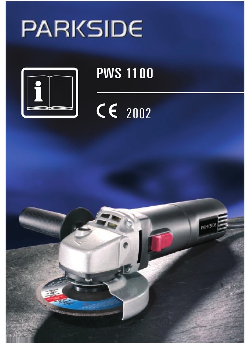 Parkside PWS 1100 User manual