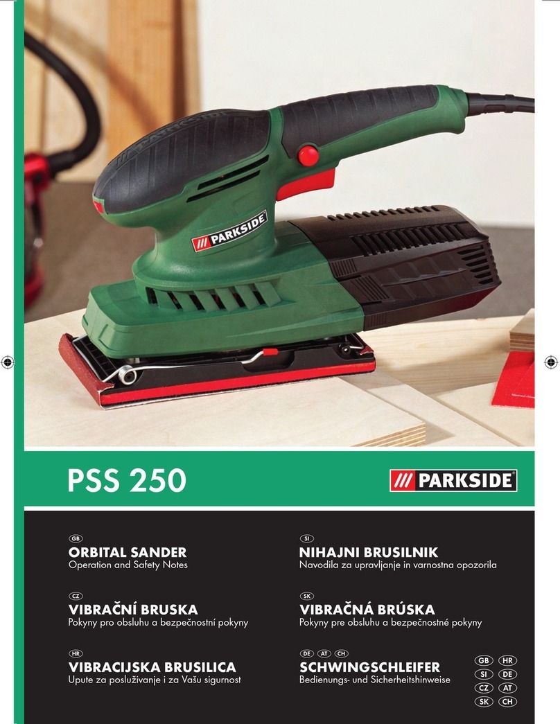 Parkside PSS 250 - MANUEL 2 User manual