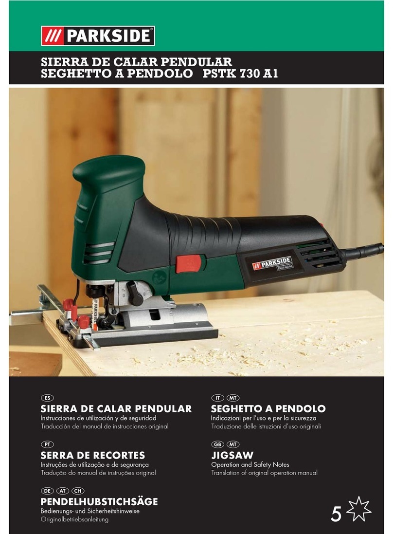 Parkside PSTK 730 A1 User manual