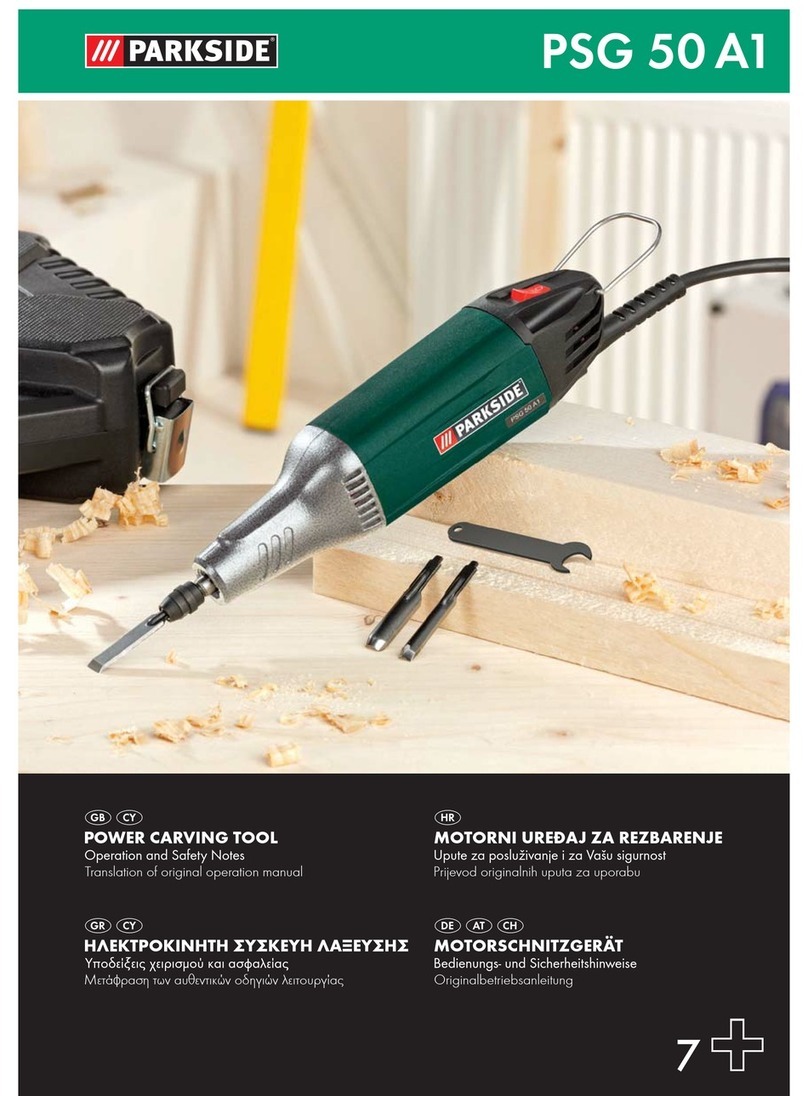 Parkside PSG 50 A1 Operation and safety notes