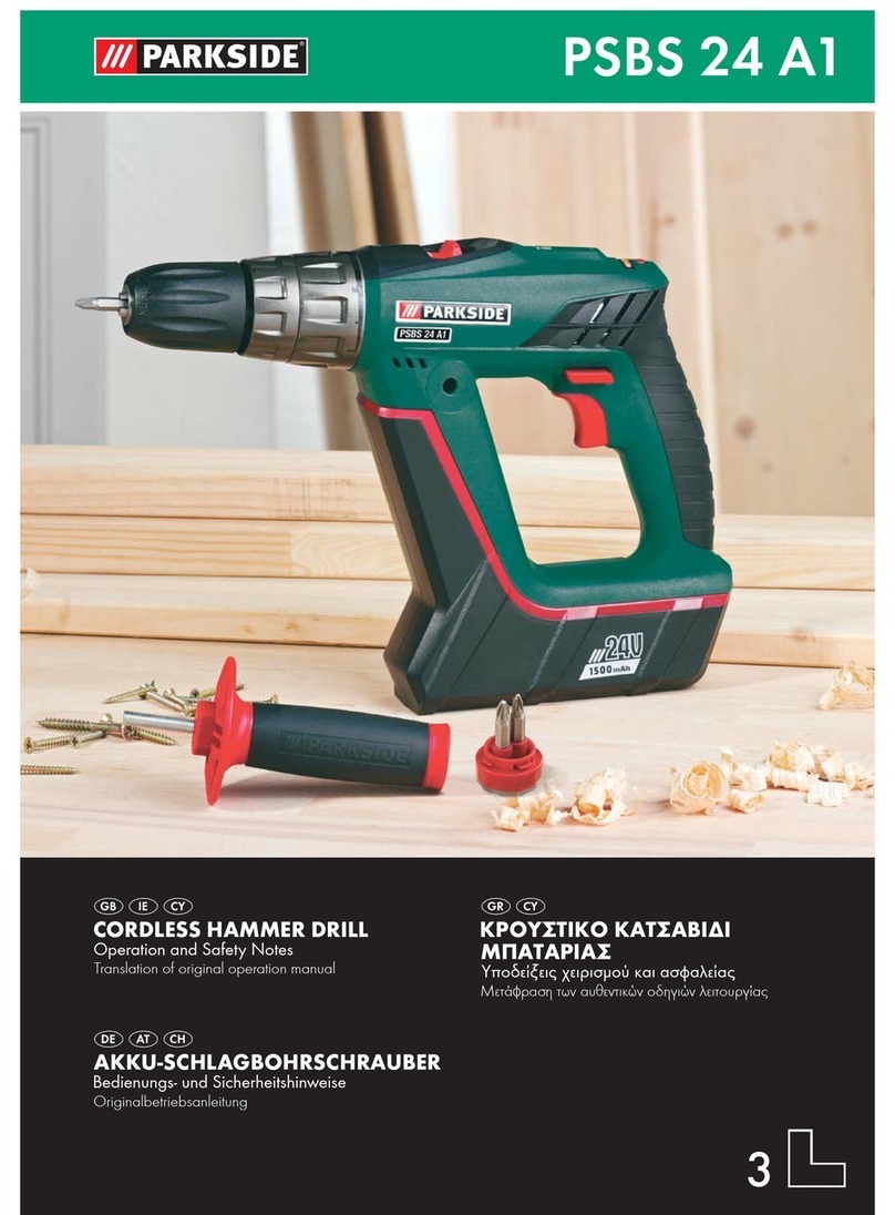 Parkside PSBS 24 A1 User manual