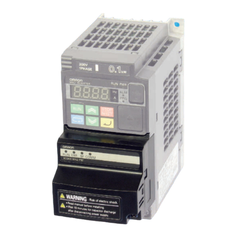 Omron 3G3AX-MX2-PRT-E user manual