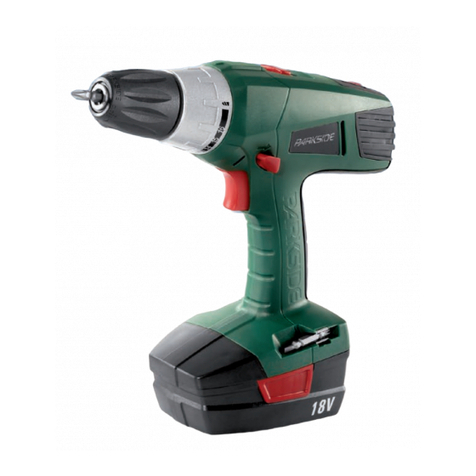 Parkside X 18 V - MANUEL 3 User manual