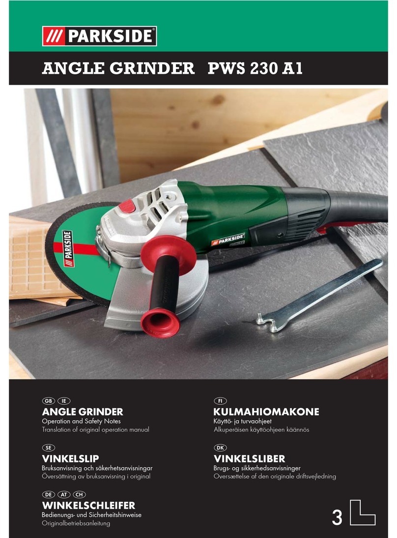 Parkside PWS 230 A1 User manual