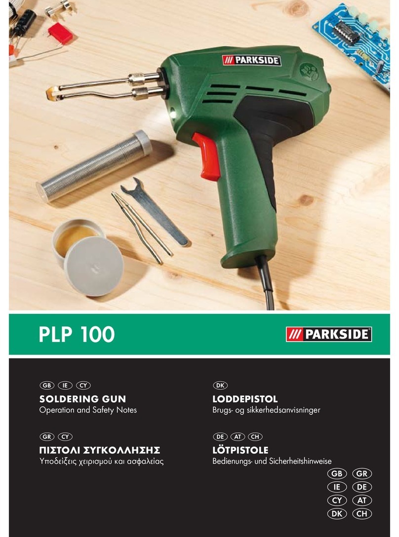 Parkside PLP 100 User manual