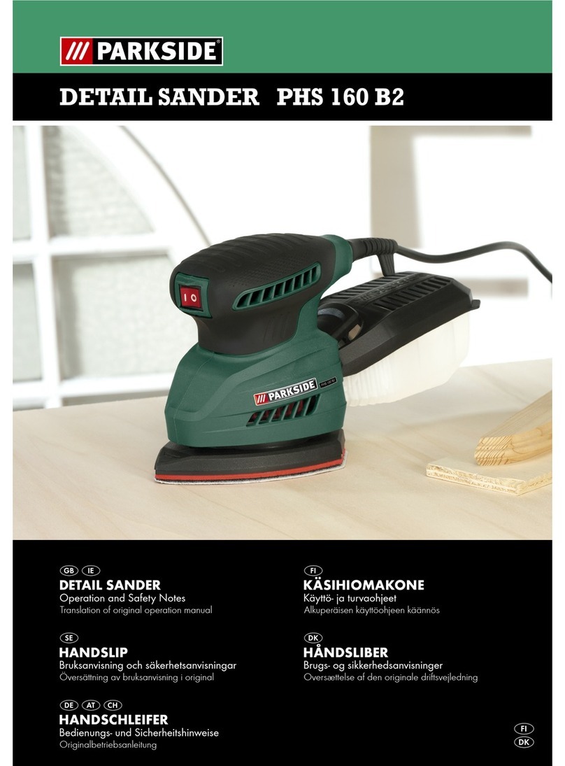 Parkside PHS 160 B2 User manual