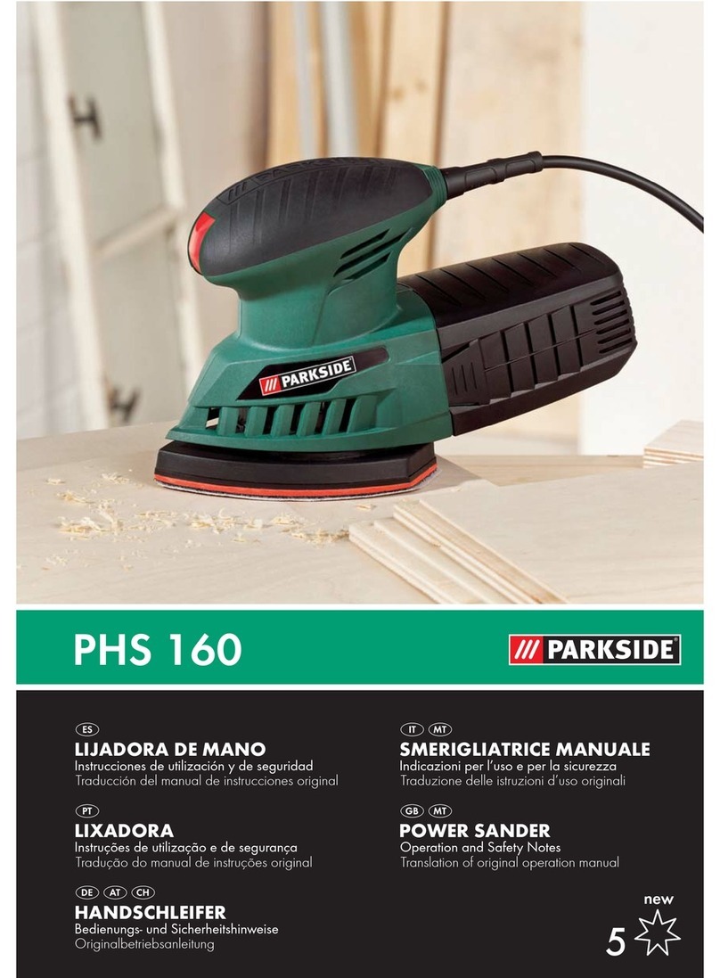 Parkside PHS 160 User manual