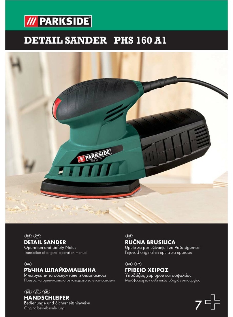 Parkside PHS 160 A1 manual