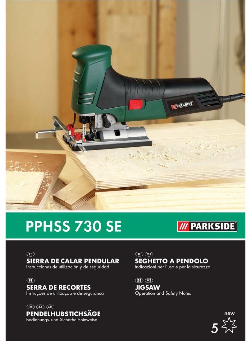 Parkside PPHSS 730 SE Operation and safety notes