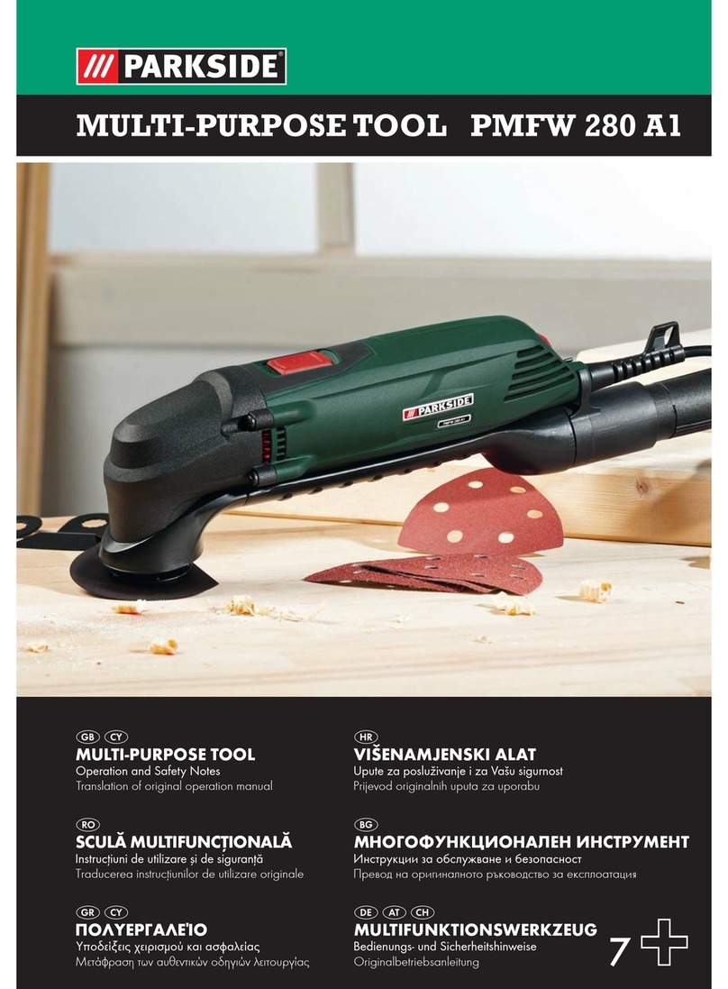 Parkside PMFW 280 A1 -  7 manual