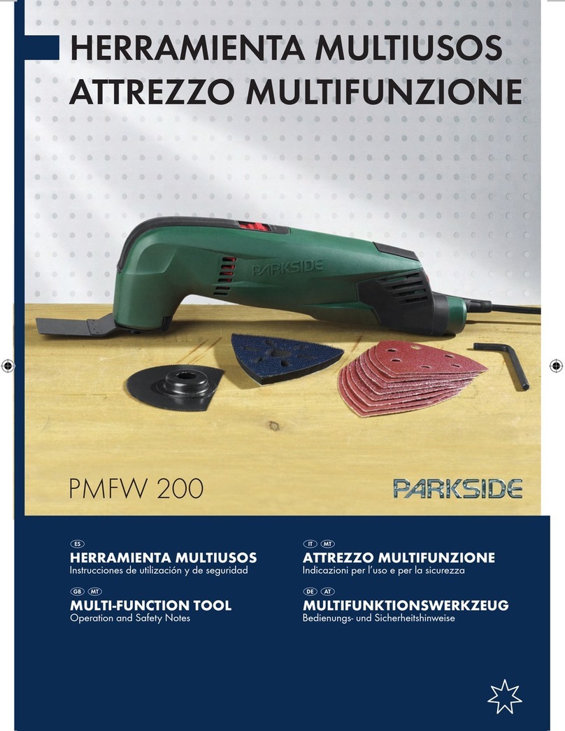 Parkside PMFW 200 User manual