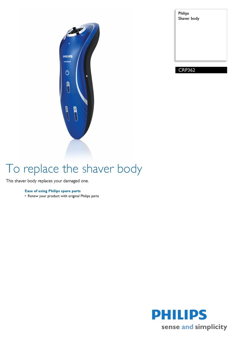 Philips CRP362 User manual