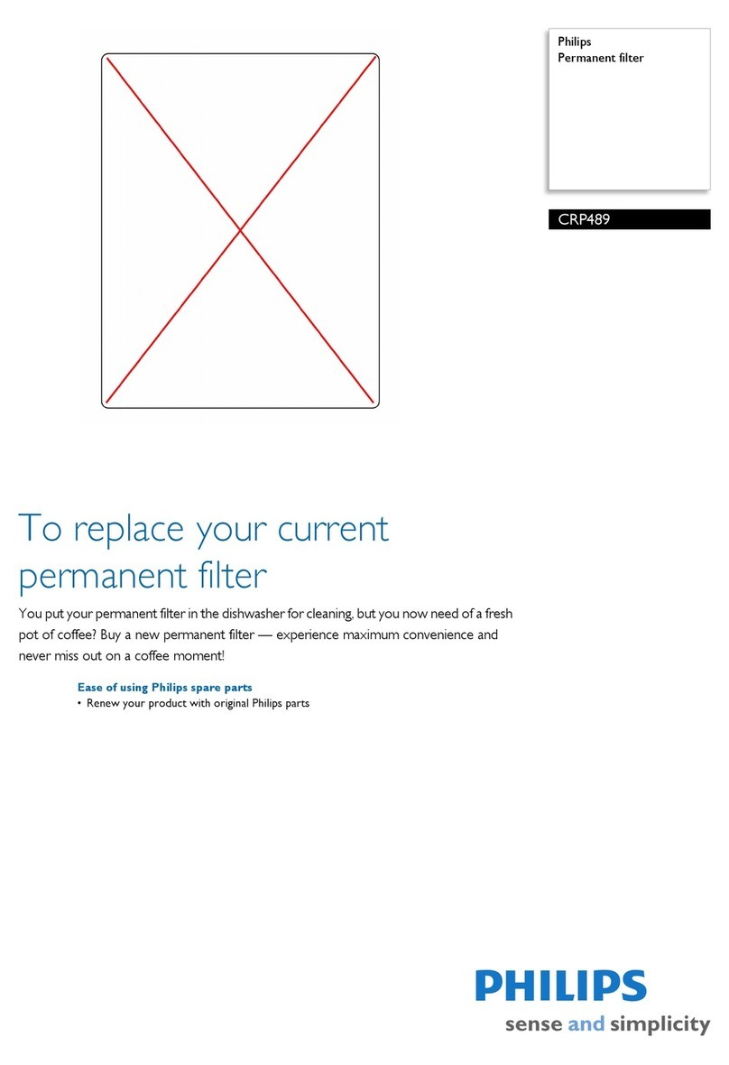 Philips CRP489 User manual