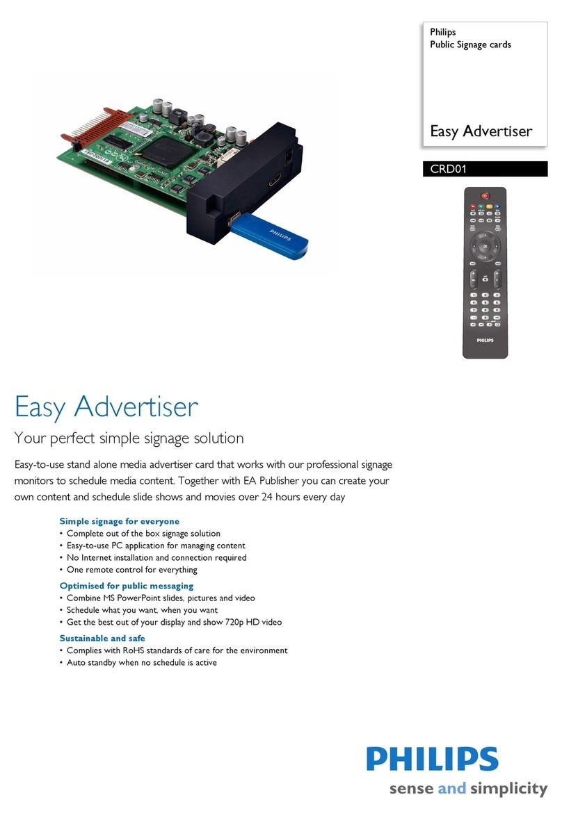 Philips CRD01 User manual