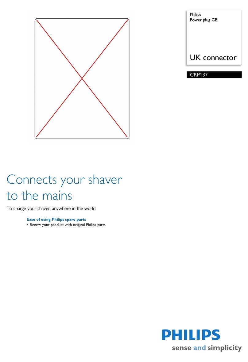 Philips CRP137 User manual