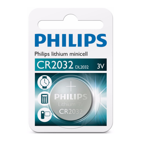 Philips CR2032 User manual