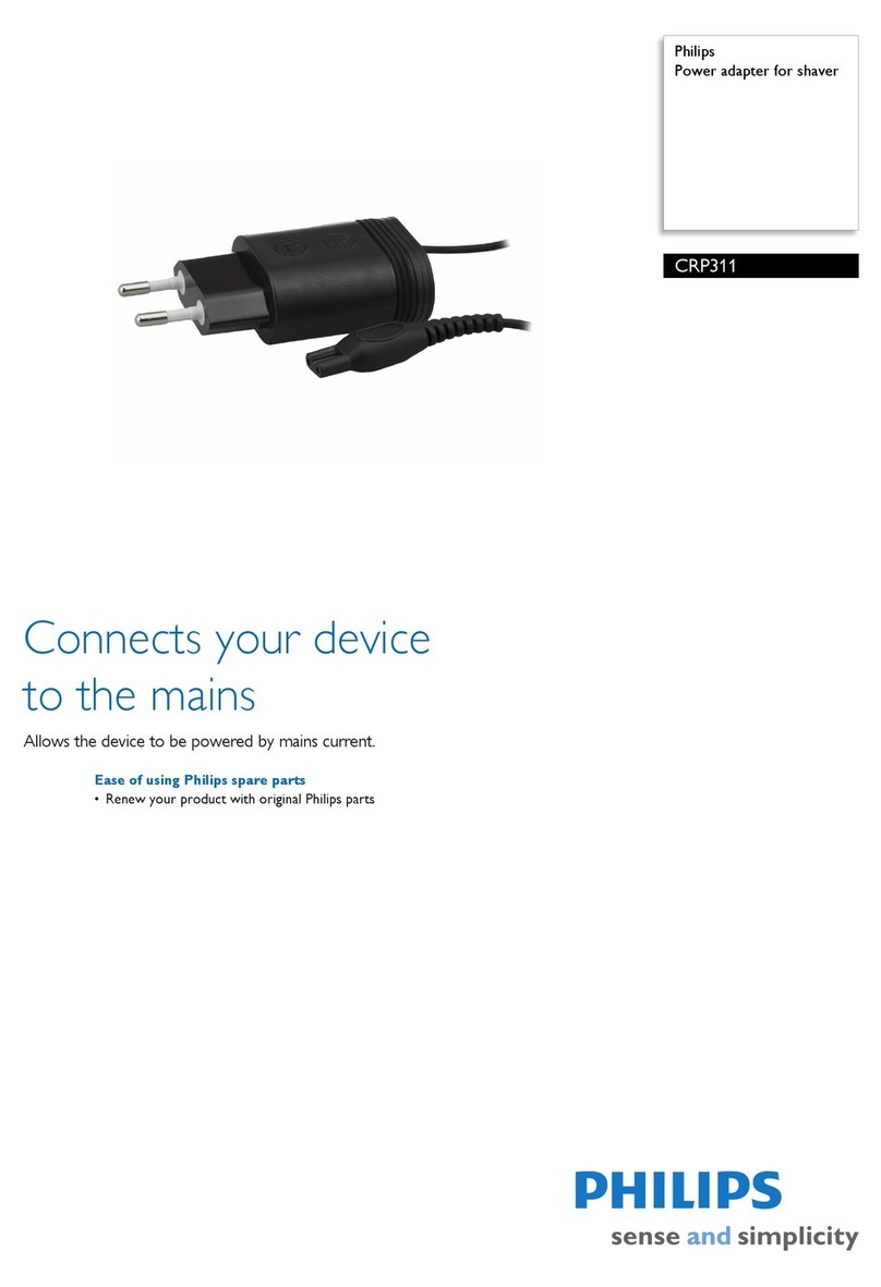 Philips CRP311 User manual