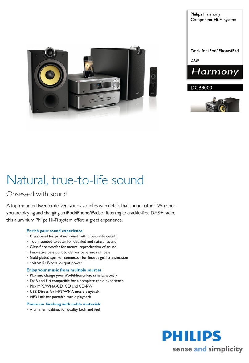 Philips Harmony DCB8000 brochure