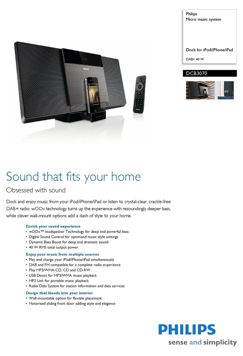 Philips DCB3070 - User manual