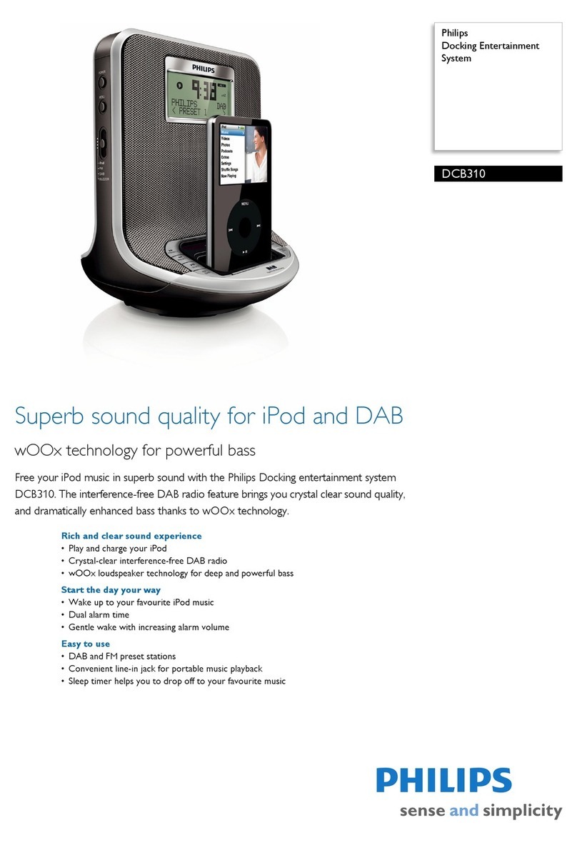 Philips dcb310 Specifications
