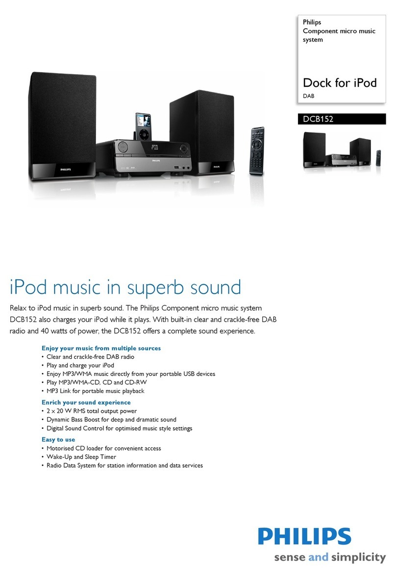 Philips DCB152 User manual