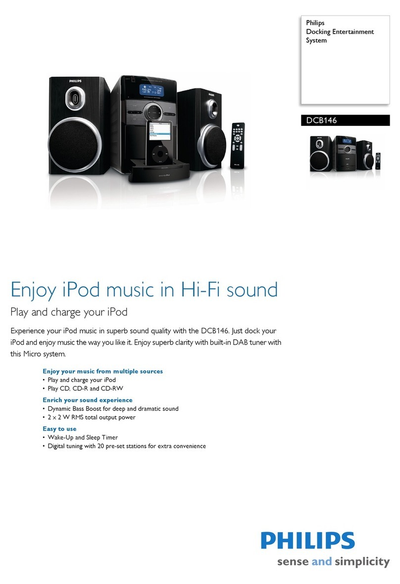 Philips DCB146 Specifications
