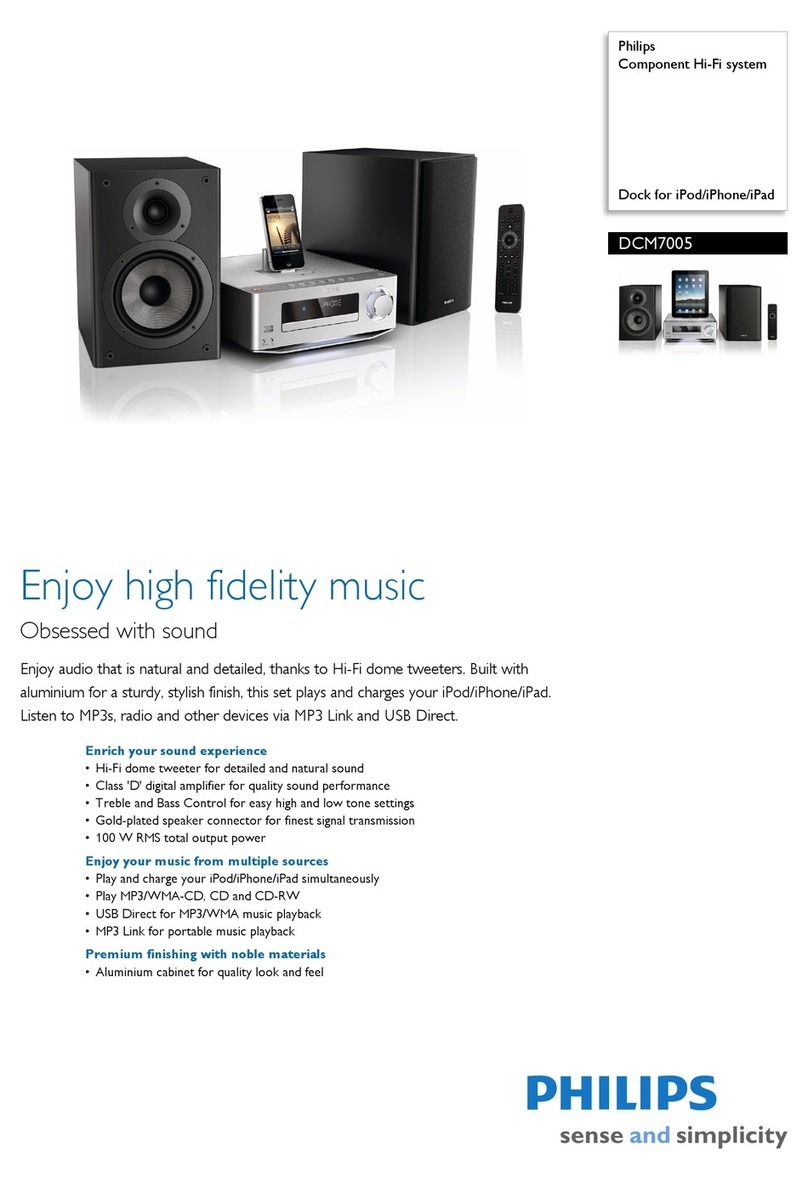 Philips DCM7005 Specifications