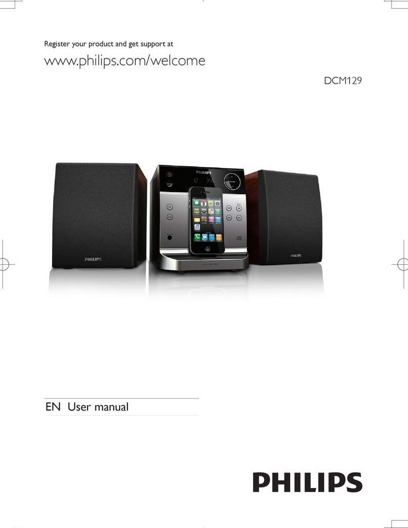 Philips DCM129 User manual