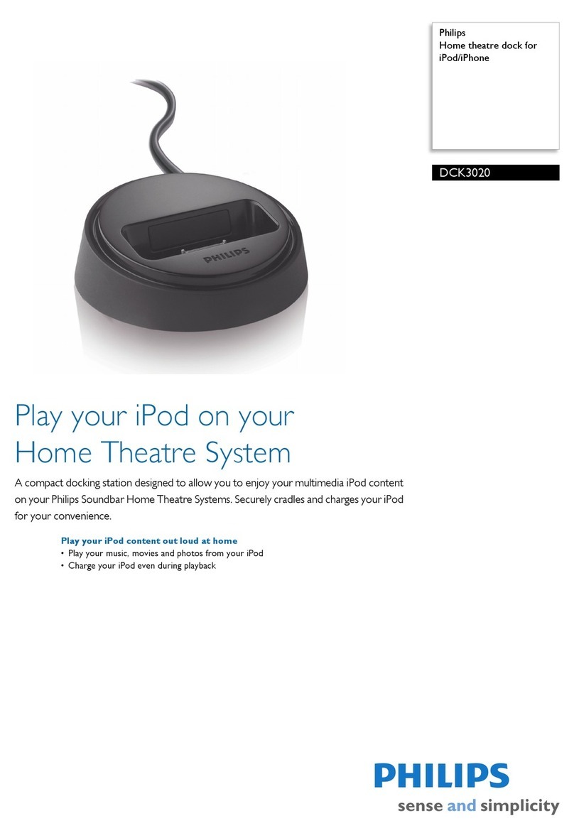 Philips DCK3020 Specifications