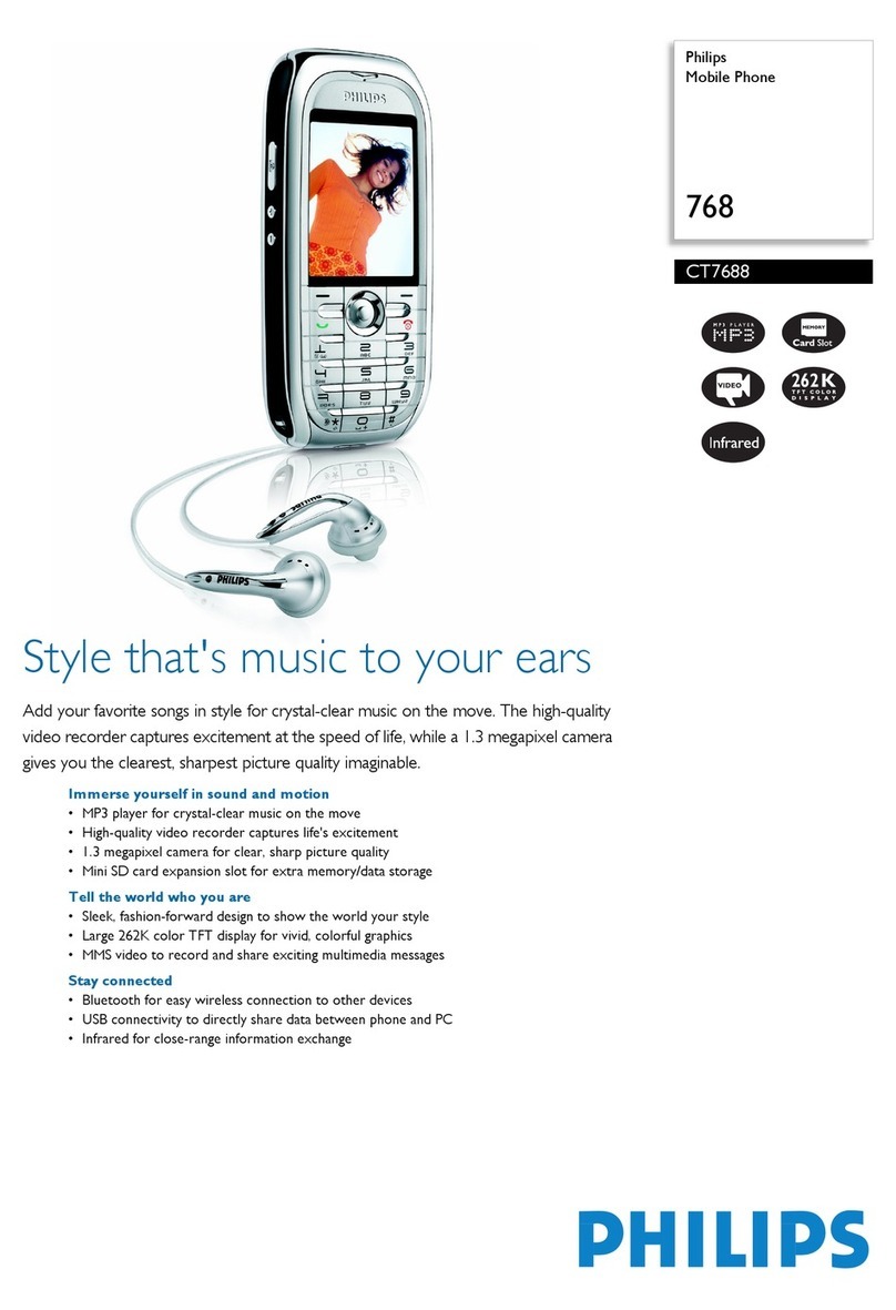 Philips CT7688 Technical specifications
