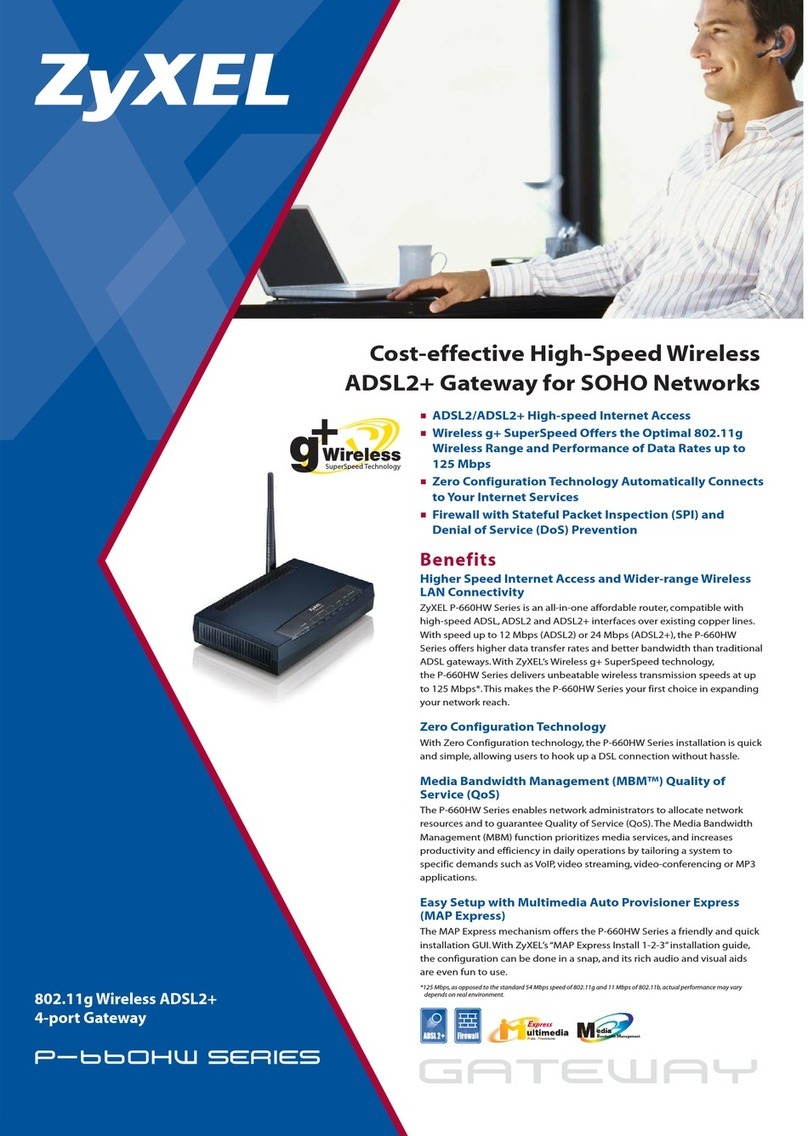 ZyXEL Communications P-660HW-D1 V2 install guide