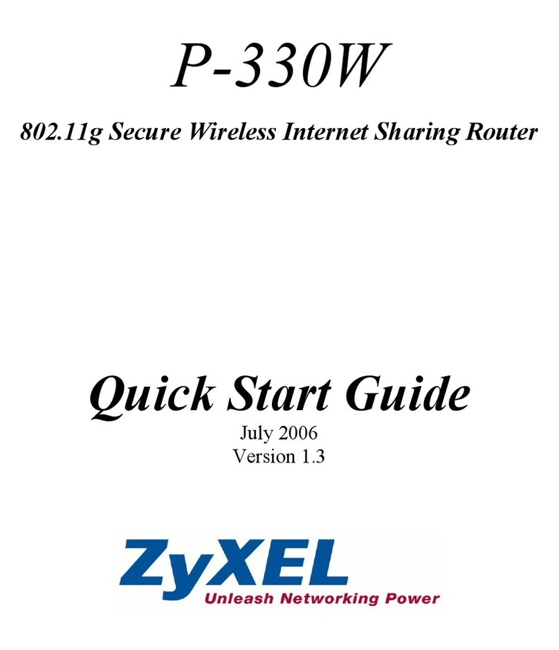 ZyXEL Communications P-330W User manual