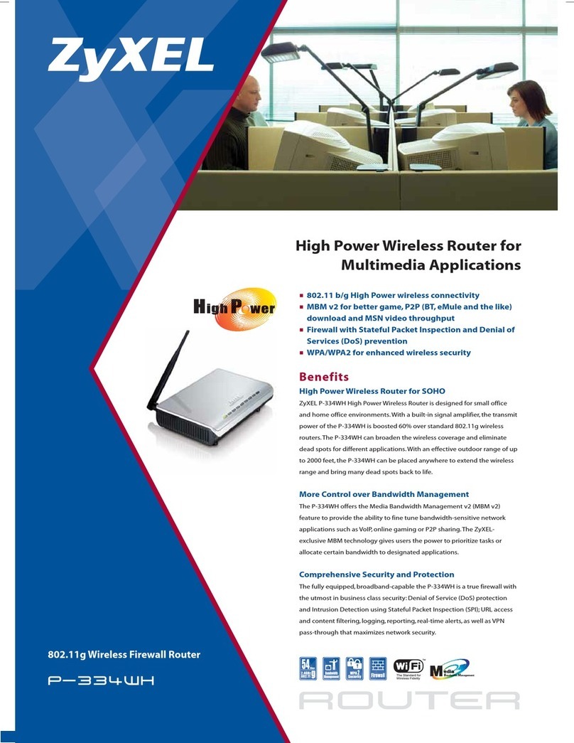 ZyXEL Communications P-334WH User manual ZyXEL Communications P-334WH User manual