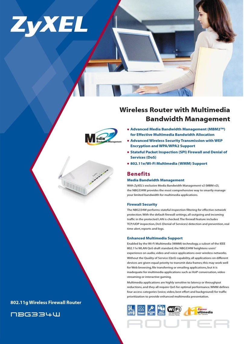 ZyXEL Communications NBG334W User manual ZyXEL Communications NBG334W User manual