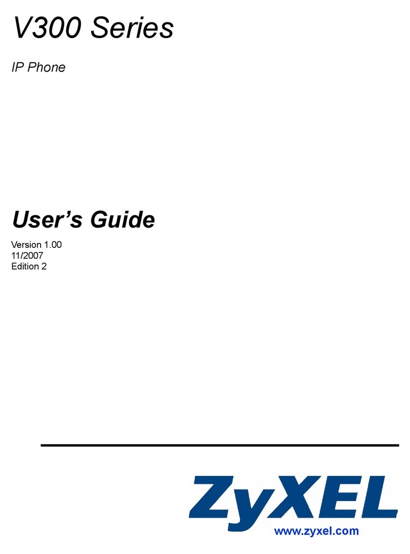 ZyXEL Communications V300-T1 User manual