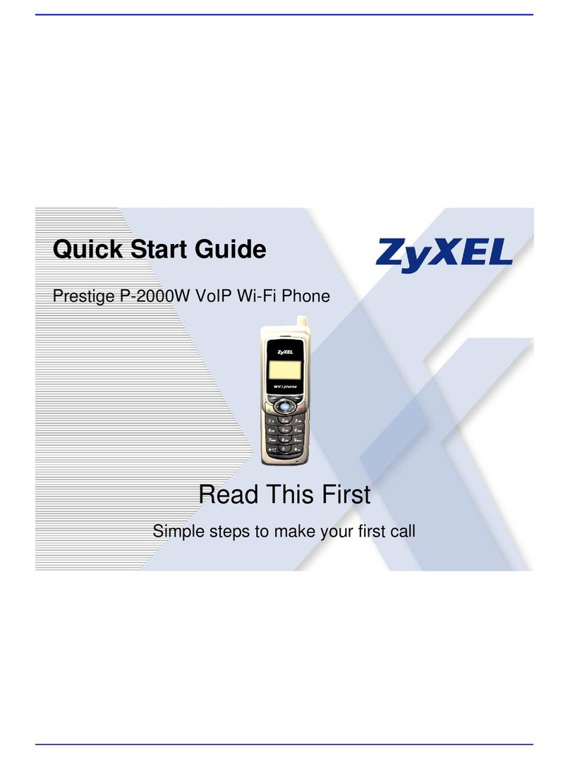 ZyXEL Communications Prestige P-2000W quick start guide