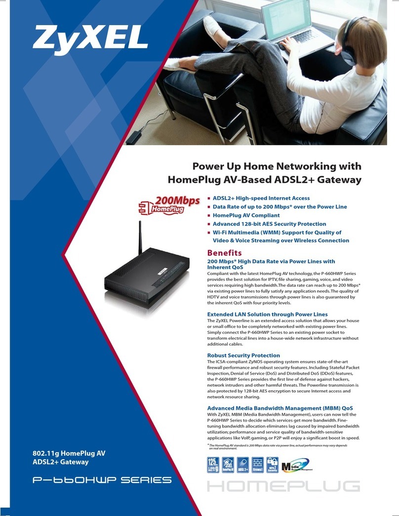 ZyXEL Communications P-660HWP-D1 Specifications ZyXEL Communications P-660HWP-D1 Specifications