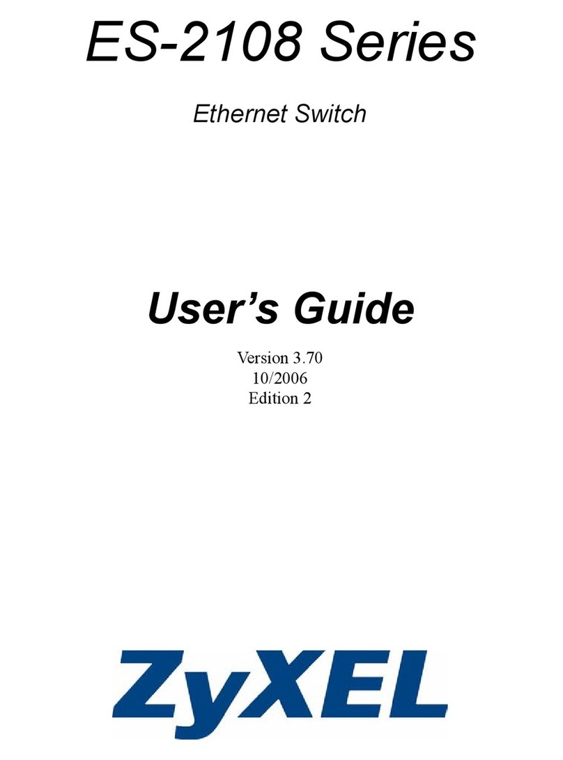 ZyXEL Communications ES-2108 User manual