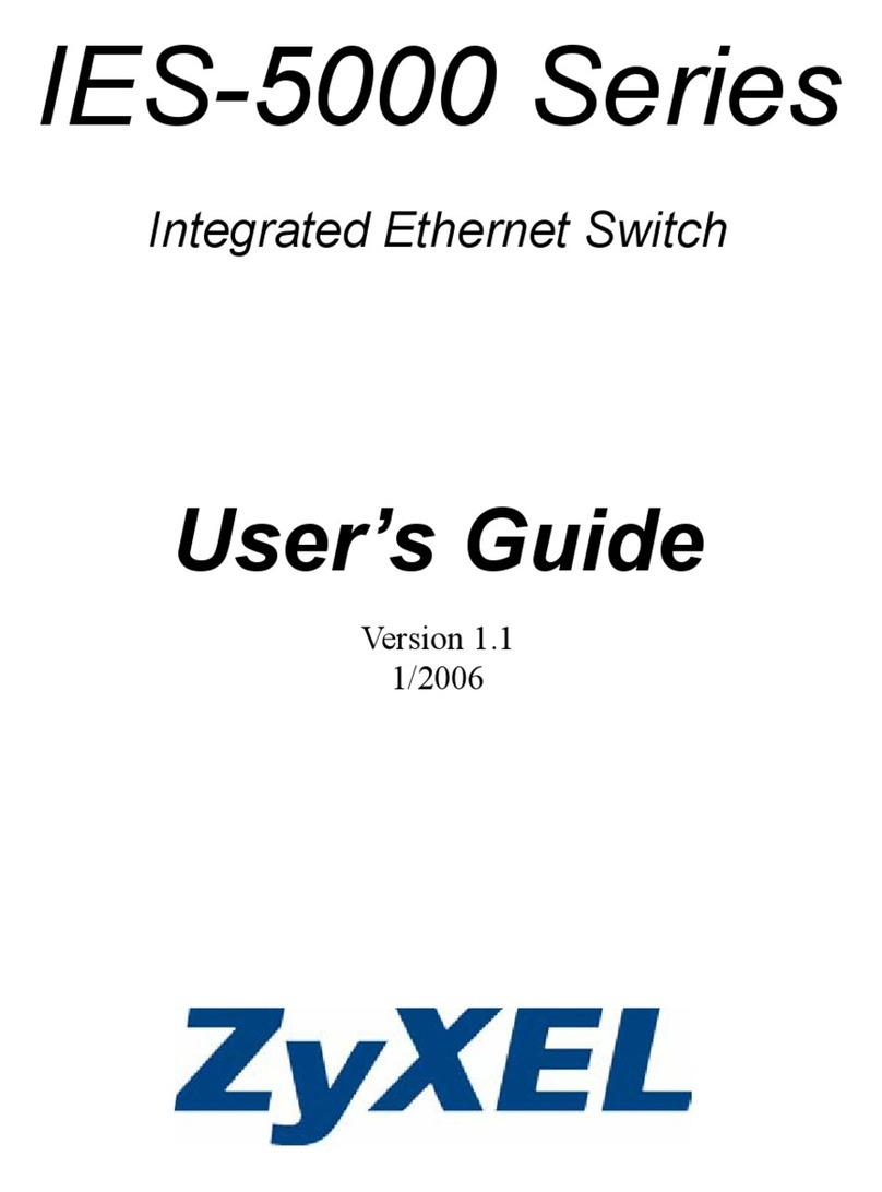 ZyXEL Communications IES-5000 Series User manual