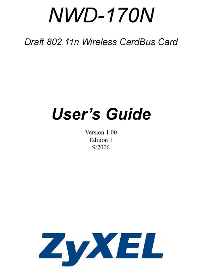 ZyXEL Communications NWD-170N user guide ZyXEL Communications NWD-170N user guide